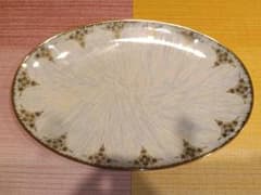 Peacock CHINA 楕円形 プレート 皿