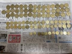 【激レア】古銭 まとめフランス/サンチーム硬貨/CENTIMES まとめ86枚のサムネイル