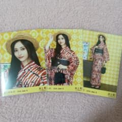 乃木坂46 生写真 井上和 真夏の全国ツアー2026 浴衣 3種コンプ 美品