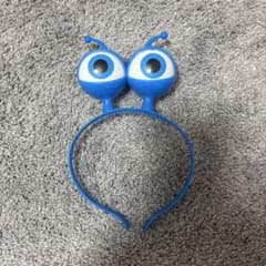 目玉 カチューシャ 青 ハロウィンのサムネイル