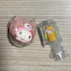 산리오 마이멜로디 가챠가챠 반찬 2종 세트