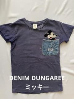DENIM DUNGAREE  ミッキー  Tシャツ　150cmのサムネイル