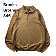 Brooks Brothers 346 ニットポロシャツ メリノウールのサムネイル
