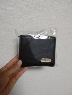 OUTDOOR PRODUCTS 革財布　黒のサムネイル