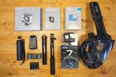 【GoPro HERO7 BLACK】/純正アクセサリー付き+αのサムネイル
