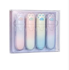肉球デザイン 修正テープ 4本セットのサムネイル