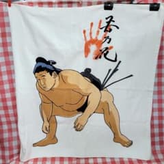 相撲 若貴 若乃花 貴乃花 バスタオル 手形 サイン入り - メルカリ