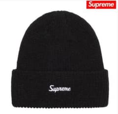Supreme 黒 ニット帽