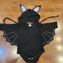 ベビー コウモリ コスプレ ロンパース コスチューム 80のサムネイル