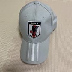 adidas サッカー日本代表 キャップ 帽子 刺繍 JFA JPAN グレー - メルカリ