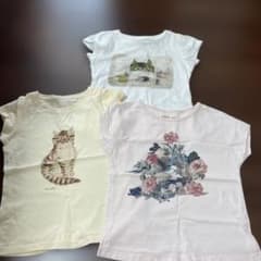 UNIQLO UT 猫柄 半袖Tシャツ 3枚セットのサムネイル