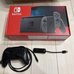 NintendoSwitchプロコン、有線アダプター付きのサムネイル