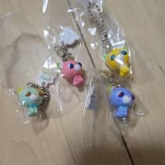 お茶猫　キーホルダー4種セットのサムネイル