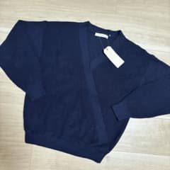 chocol raffine robe カシュクールプルオーバー ネイビーのサムネイル