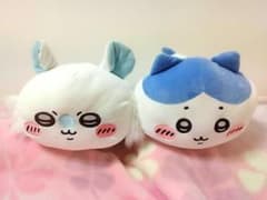 ちいかわ　もっちる　ねそべりBIGぬいぐるみ　2点セット　モモンガ　ハチワレ