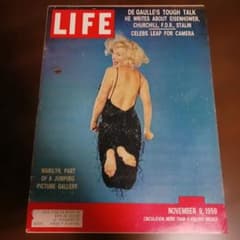 LIFE誌 1959年11月9日号 マリリン・モンロー表紙 - メルカリ