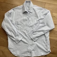 SHEIN ストライプ　オーバーシャツのサムネイル