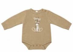 Cottoli ロンパース キリン　ニット　80cmのサムネイル