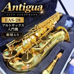 Antigua アルトサックス入門機eldon EAS-28 彫刻入りのサムネイル
