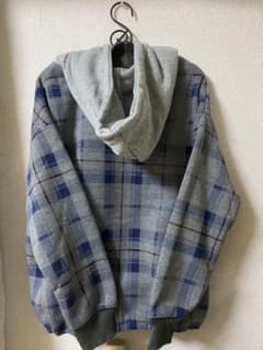 【新品未使用】check knit hoodie [VV-10] node.のサムネイル