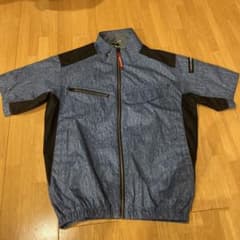 レア　新品未使用　BURTLE  空調服　S   デニム調のサムネイル