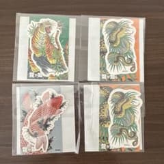 龍が如く 20周年記念 I賞 刺青ステッカーセット 4枚セット SEGAのサムネイル