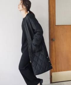 rima様専用★LEPSIM 中綿ノーカラーコート 美品★のサムネイル