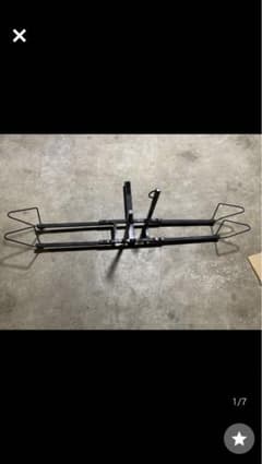 シーマリン製　自転車キャリア　2台積み用のサムネイル