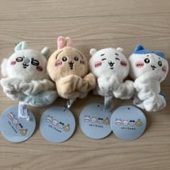 は*ぃ様 ちいかわシュシュ 4種セットのサムネイル