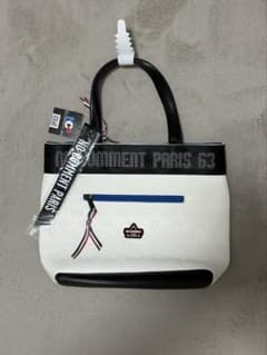 美品✨NO COMMENT PARIS スモールバッグ ゴルフ　トートバッグ 新品✨NO COMMENT PARIS スモールバッグ ゴルフ トートバッグ - メルカリ