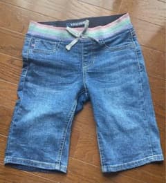 デニムハーフパンツ150cmのサムネイル