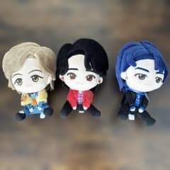 미세스 이치 반 쿠지 봉제 장난감 마스코트 A 상 3 체 세트