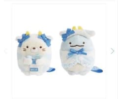 すみっコぐらし ローソン てのりぬいぐるみセット ねこ とかげ 受注