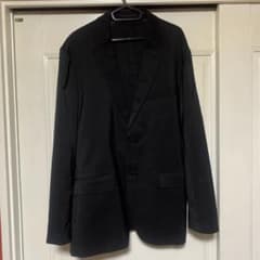 ブラックブレザー XL ユニクロ　メンズのサムネイル