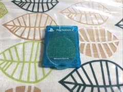 PS2 (PlayStation 2) Memory Card - Sparkling Blue