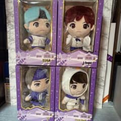 BTS TinyTAN 타이니탄 Purple Holidays 봉제인형