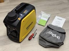 EENOUR インバーター発電機 GS900i-B 本体 カセットボンベ 中古 - メルカリ