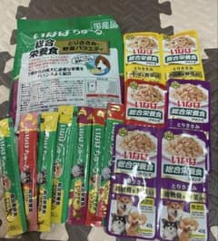 いなば 総合栄養食 とりささみ・野菜バラエティ 27本➕おまけ総合栄養食6本のサムネイル