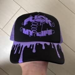最安値 fuck my life メッシュキャップ 黒のサムネイル