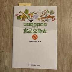 糖尿病食事療法のための食品交換表 第7版のサムネイル
