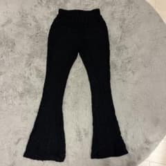 フレアパンツ レース ブラック ペリキュールのサムネイル
