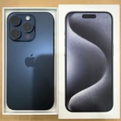 4／25迄iphone15pro 128gb ナチュラルチタニウム　ジャンク ジャンク】iPhone 15 Pro 128GB ブルーチタニウム - メルカリ