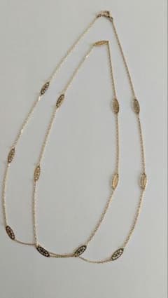 ココシュニック 10kゴールド 80cm ロングネックレス - メルカリ