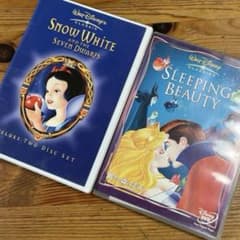 ウォルト・ディズニー DVD 白雪姫 眠れる森の美女 特典映像付き セット