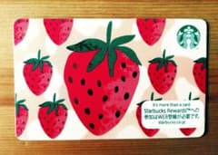 スターバックスカード　いちごのサムネイル