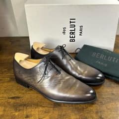 極美品36万円 Berluti アレッサンドロ ガレ スクリット シューズ 8