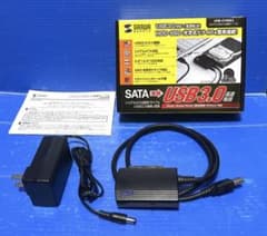 サンワサプライ SATA-USB3.0変換ケーブル  USB-CVIDE3のサムネイル