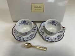 NARUMI カップ＆ソーサー 2客セット スプーン付きのサムネイル
