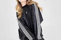 adidas レオパード スウェット Sサイズのサムネイル