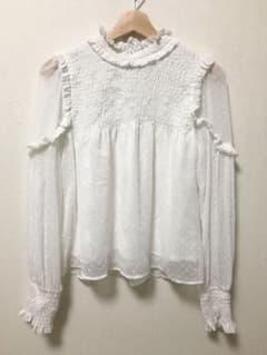 ZARA チュールブラウスのサムネイル